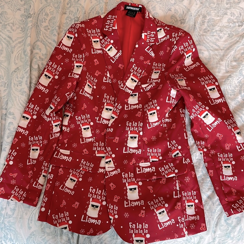 Suitmeister FALALALA LLAMA Suit Jacket